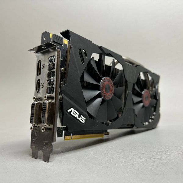 Видеокарта Asus GeForce GTX 970 STRIX OC 4096MB 256bit GDDR5 PCI-E (STRIX-GTX970-DC2OC-4GD5) DVI HDMI