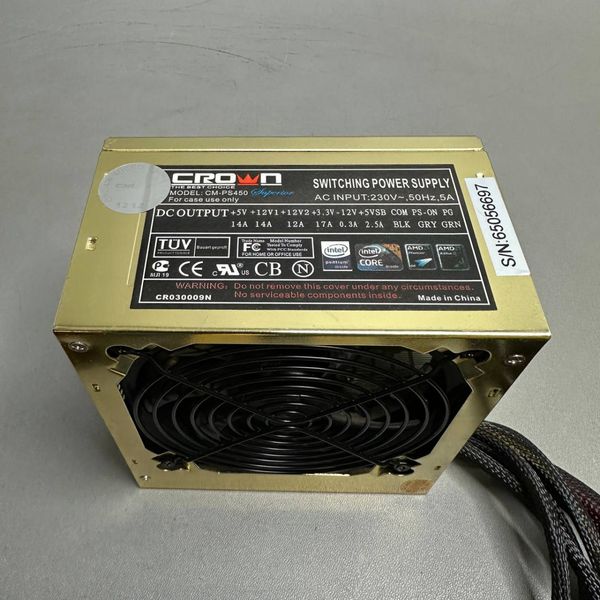 Блок питания CROWN CM-PS450 450W