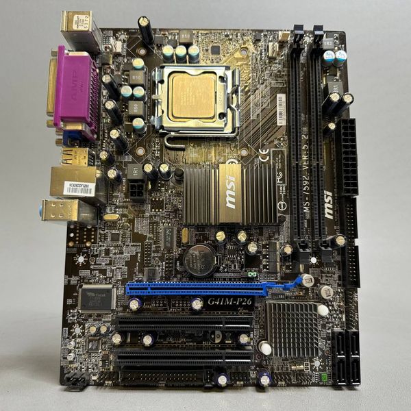 Материнская плата MSI G41M-P26 LGA 775 (DDR3)