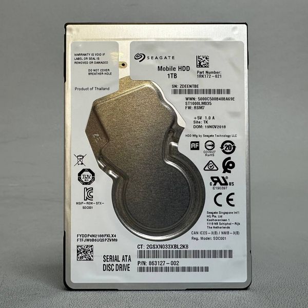Жесткий диск Seagate ST1000LM035 1ТБ (TBE)
