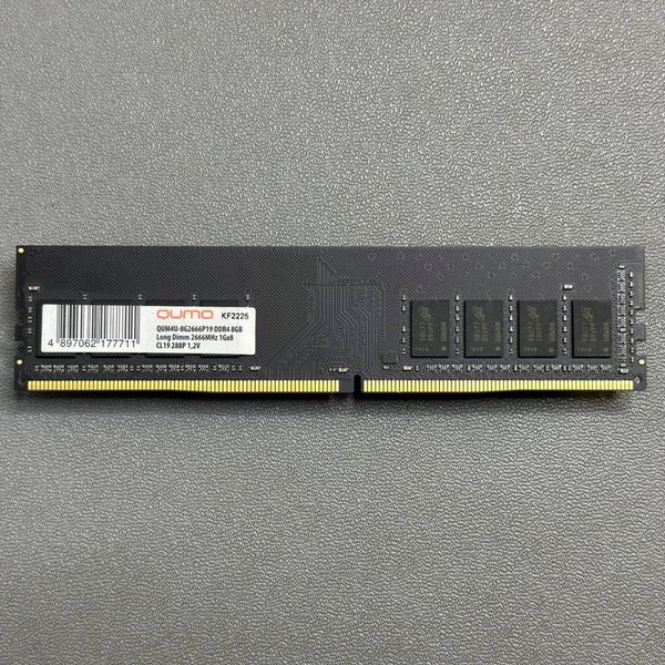 Оперативная память Qumo 8 ГБ DDR4 2666 МГц DIMM CL 19 QUM4U-8G2666P19