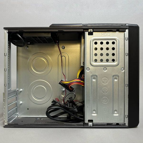 Корпус PowerCool Slim V4 500W черный