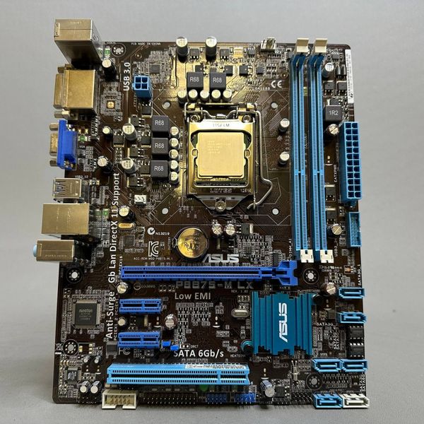 Комплект: мат.плата ASUS P8B75-M LX (rev.1.02) + Intel Core i3-2120