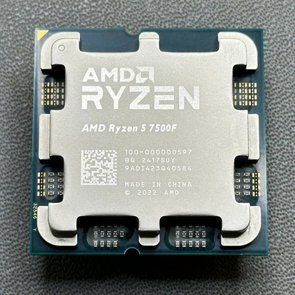 Процессор AMD Ryzen 5 7500F AM5, 6 x 3700 МГц, OEM