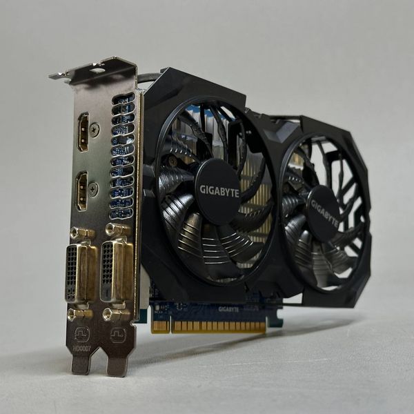 Видеокарта GigaByte GeForce GTX 750 Ti WF OC 4096MB 128bit PCI-E GDDR5 (GV-N75TWF2OC-4GI) DVI HDMI