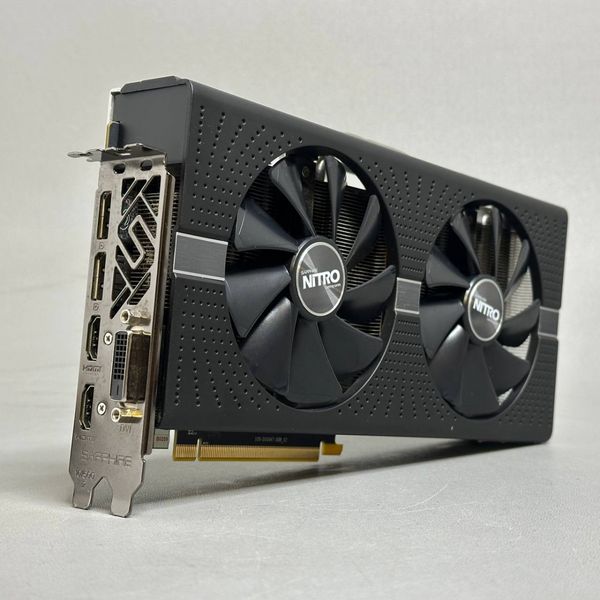 Видеокарта Sapphire AMD Radeon RX 580 Nitro+ OC 4Gb (299-1E366-101SA)