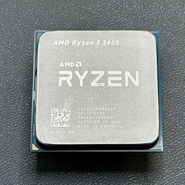 Процессор AMD Ryzen 5 2600 AM4, 6 x 3400 МГц, OEM
