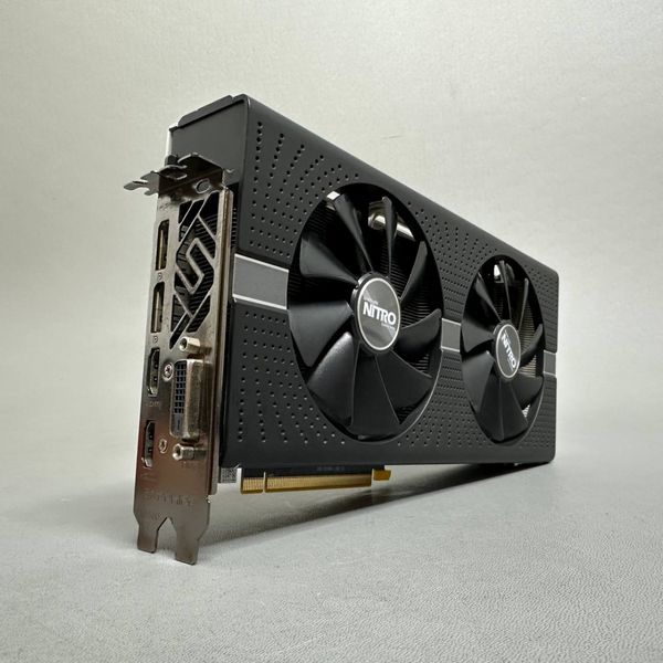 Видеокарта Sapphire AMD Radeon RX 580 Nitro+ 8 ГБ (299-1E366-001FC)