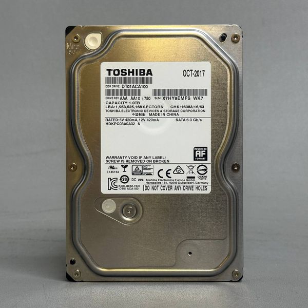 Жесткий диск Toshiba 1 ТБ DT01ACA100 (MFS)