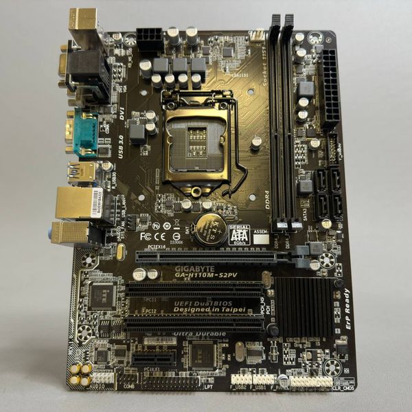 Материнская плата GIGABYTE GA-H110M-S2PV rev1.0