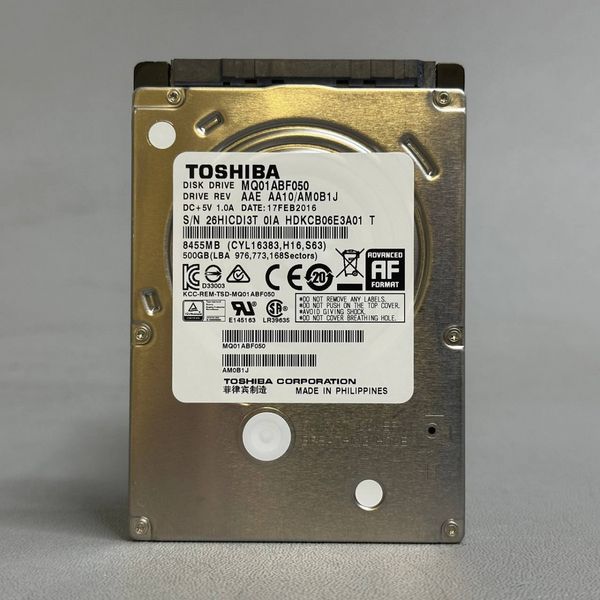 Жесткий диск Toshiba MQ01ABF050 500 Гб (I3T)