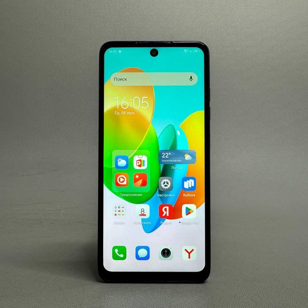 Смартфон TECNO Spark 20C 4/256 ГБ Global для РФ, Dual nano SIM, черный