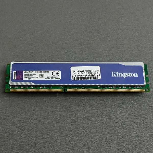 Оперативная память Kingston 8 ГБ DDR3 1600 МГц DIMM CL10 KHX1600C10D3B1/8G