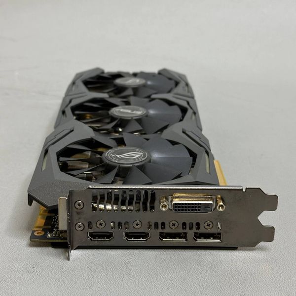 Видеокарта Asus GeForce GTX 1080 STRIX 8192MB 256bit GDDR5X PCI-E (STRIX-GTX1080-A8G-GAMING) DVI HDMI DP