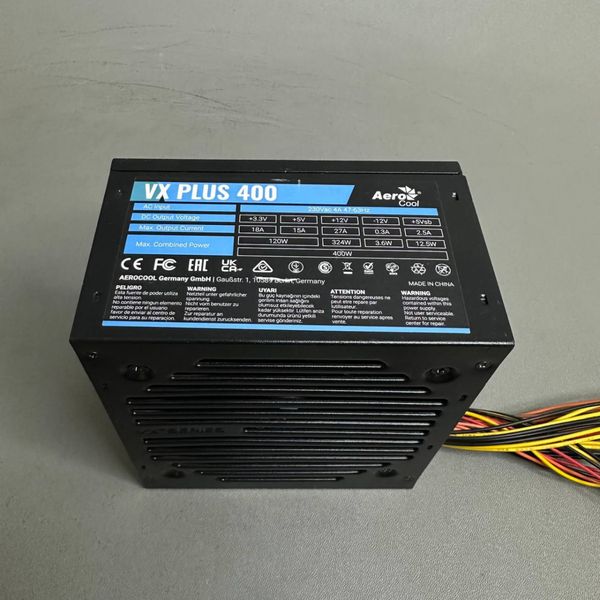 Блок питания AeroCool VX PLUS 400W