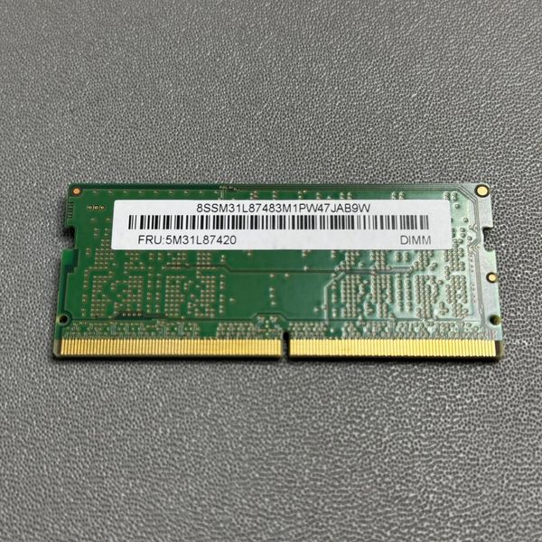 Оперативная память Micron DDR5 SODIMM, 5600МГц, 1x8 ГБ (MTC4C10163S1SC56BD1-BF)