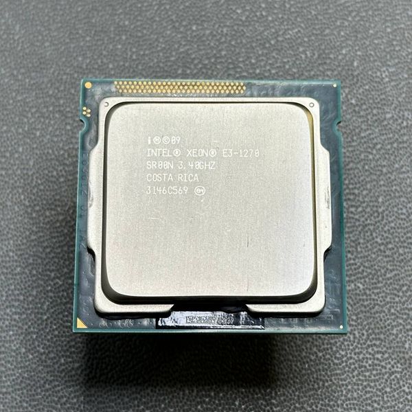 Процессор Intel Xeon E3-1270 LGA1155, 4 x 3400 МГц, OEM