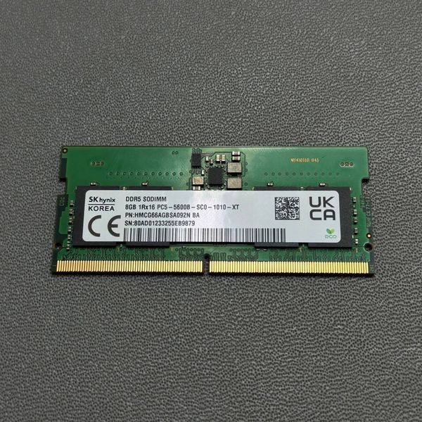 Оперативная память Hynix 8Gb DDR5-5600 SO-DIMM (HMCG66AGBSA092N)