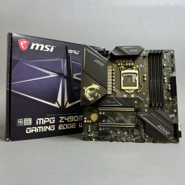 Материнская плата MSI MPG Z490M GAMING EDGE WIFI (LGA1200, mATX)
