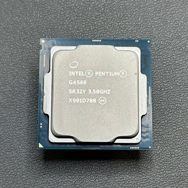 Процессор Intel Pentium G4560 LGA1151, 2 x 3500 МГц, OEM