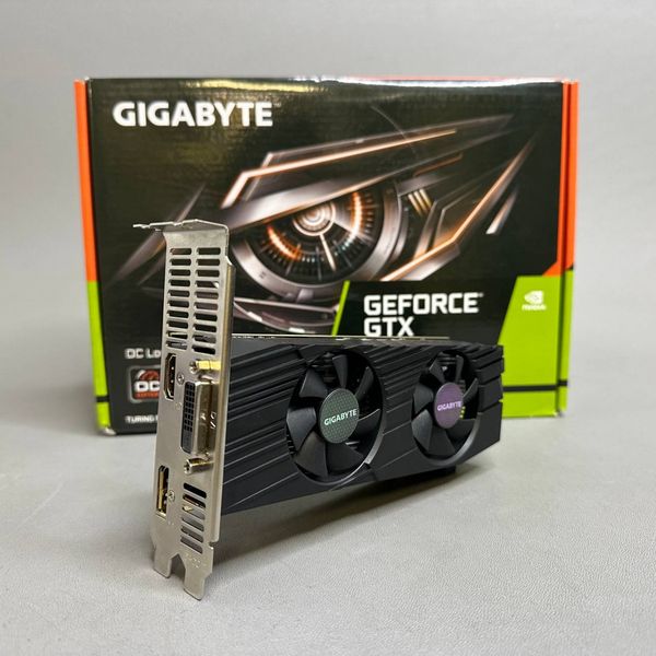 Видеокарта GIGABYTE GeForce GTX 1650 D6 OC Low Profile (GV-N1656OC-4GL)