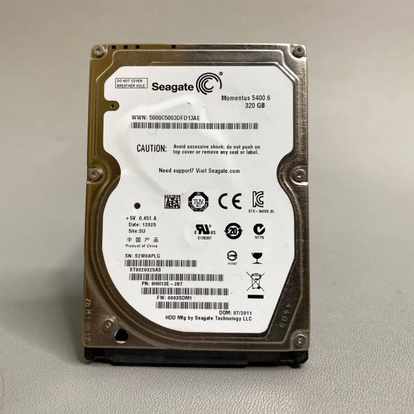 Жесткий диск Seagate ST9320325AS 320Gb (PLG)