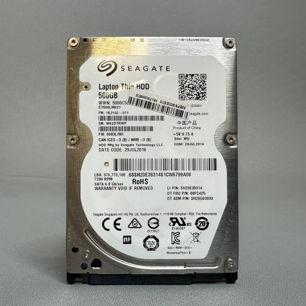 Жесткий диск Seagate ST500LM021 Barracuda 500ГБ (RWP)