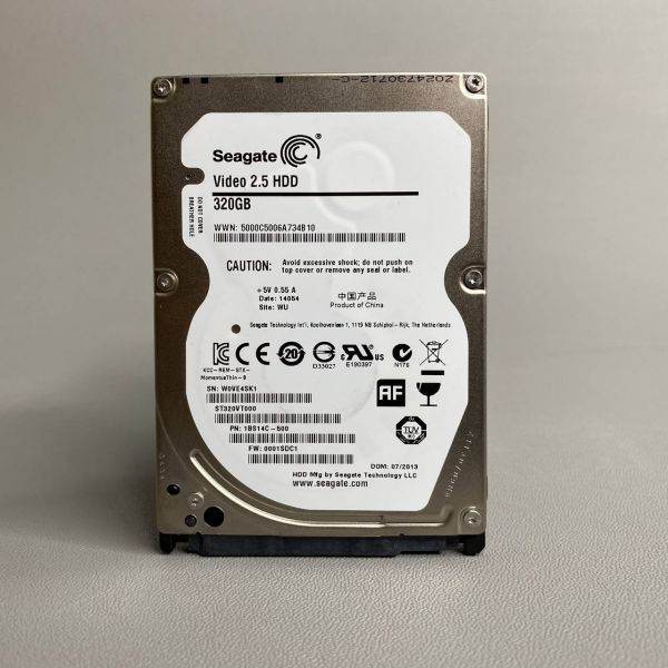 Жесткий диск Seagate 320 ГБ Video 2.5 HDD 320 GB (ST320VT000) (SK1)