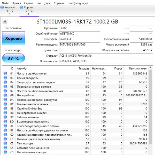 Жесткий диск Seagate Mobile ST1000LM035 1ТБ (MYZ)