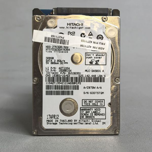 Жесткий диск Hitachi HTS723232A7A364 320Gb (TGM)