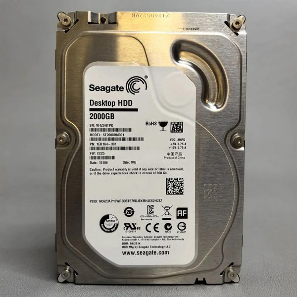 Жесткий диск Seagate ST2000DM001 2TB (TPK)