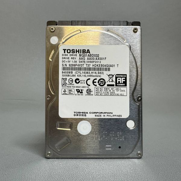 Жесткий Диск Toshiba MQ01ABD032 320Gb (V3T)