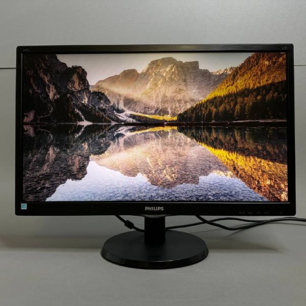 23.6'' Монитор Philips 243V5LSB, 1920x1080, 75 Гц, TN