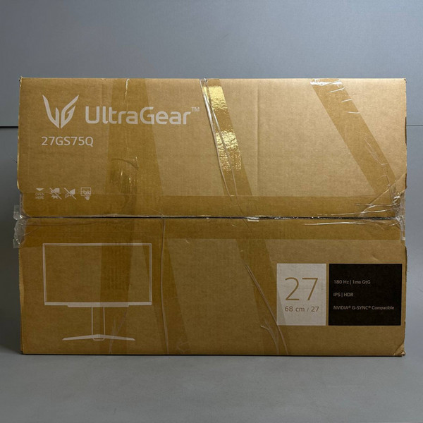 27'' Монитор LG UltraGear 27GS75Q-B, 2560x1440, IPS. 180 Гц, черный