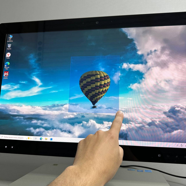 23'' Сенсорный моноблок Lenovo IdeaCentre A530 (57318753) серый