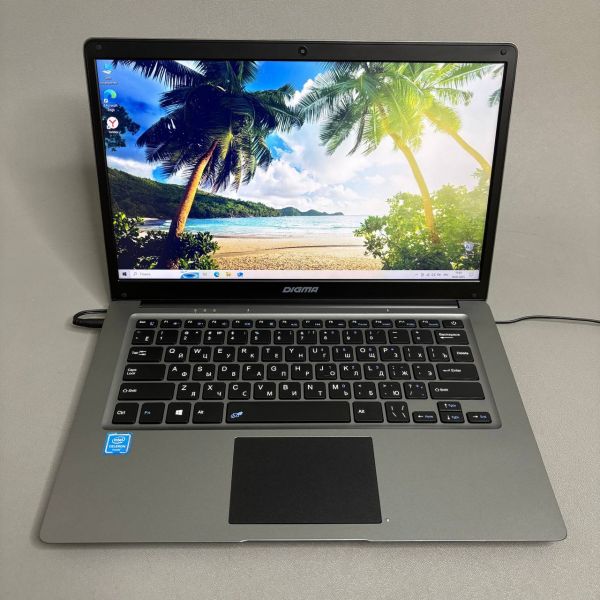 14'' FHD Ноутбук Digma EVE 14 C410 серый
