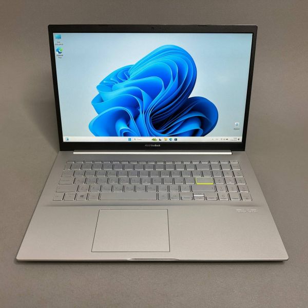 15.6'' FHD Ноутбук Asus VivoBook 15 K513EA-BQ2392W, серебристый