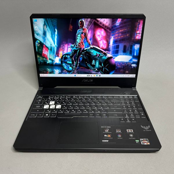 15.6'' FHD Ноутбук ASUS TUF Gaming FX505DT-HN450 черный