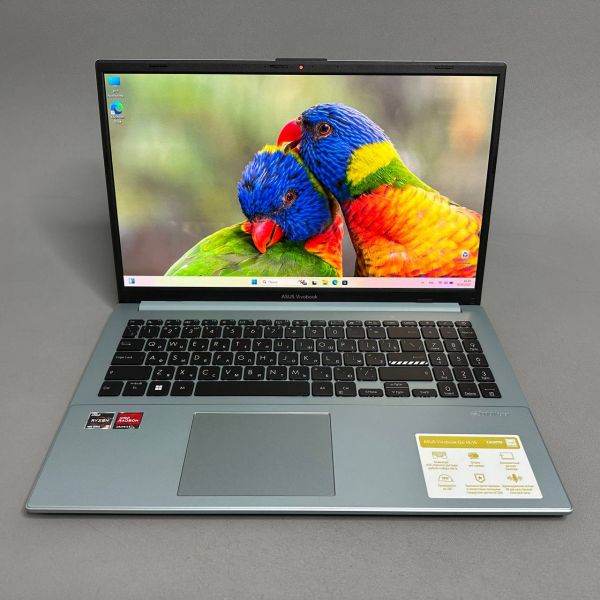 15.6'' FHD Ноутбук ASUS Vivobook Go 15 OLED E1504FA-L1661 зеленый