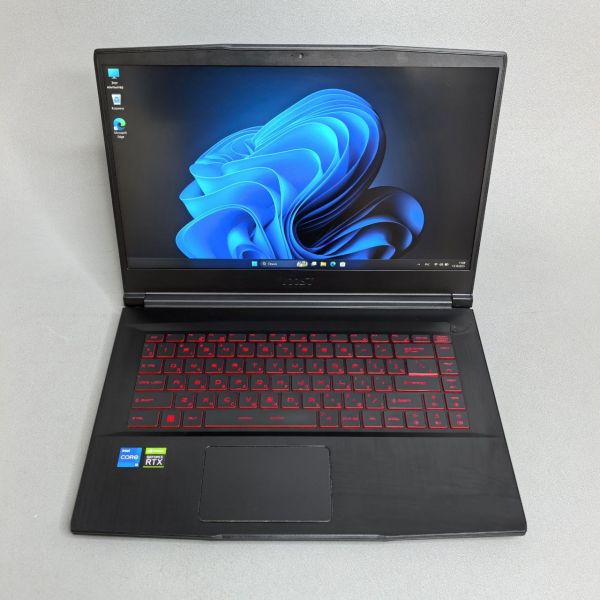 15.6'' FHD Ноутбук MSI GF63 Thin 11UD-221RU черный