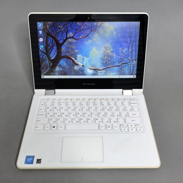11.6'' Сенсорный HD Ноутбук Lenovo Yoga 300-11IBR белый