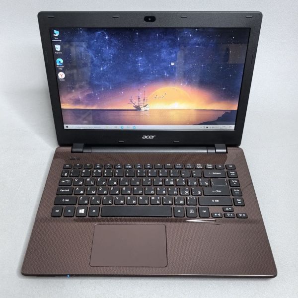 14'' Ноутбук Acer Aspire E5-411-P4F2 коричневый