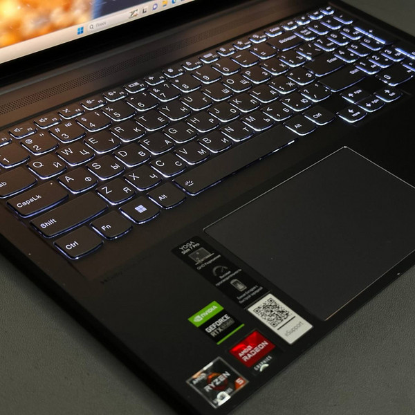 16'' Сенсорный ноутбук Lenovo Yoga Slim 7 Pro 16ARH7 (82UW003JRU) серый