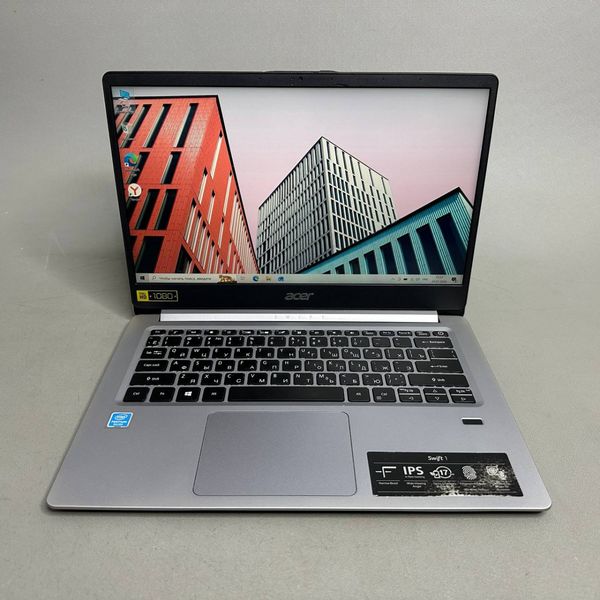 14'' FHD IPS Ультрабук Acer Swift 1 SF114-32-P6XL серебристый