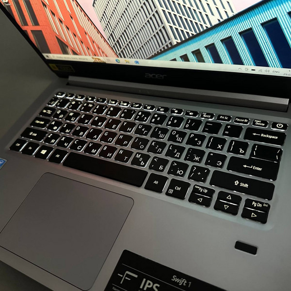 14'' FHD IPS Ультрабук Acer Swift 1 SF114-32-P6XL серебристый