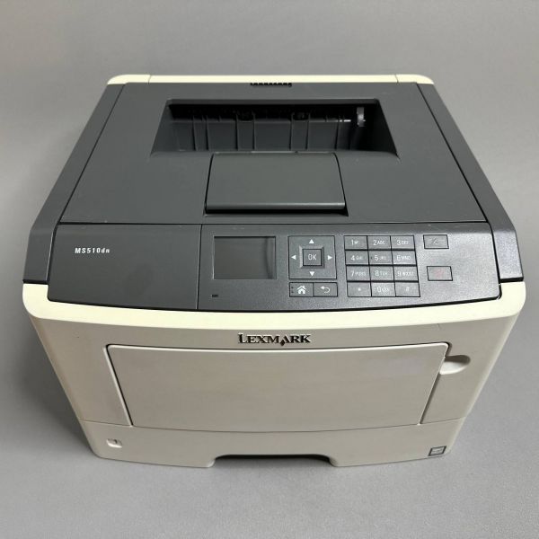 Принтер лазерный Lexmark MS510dn, ч/б, A4, белый/серый