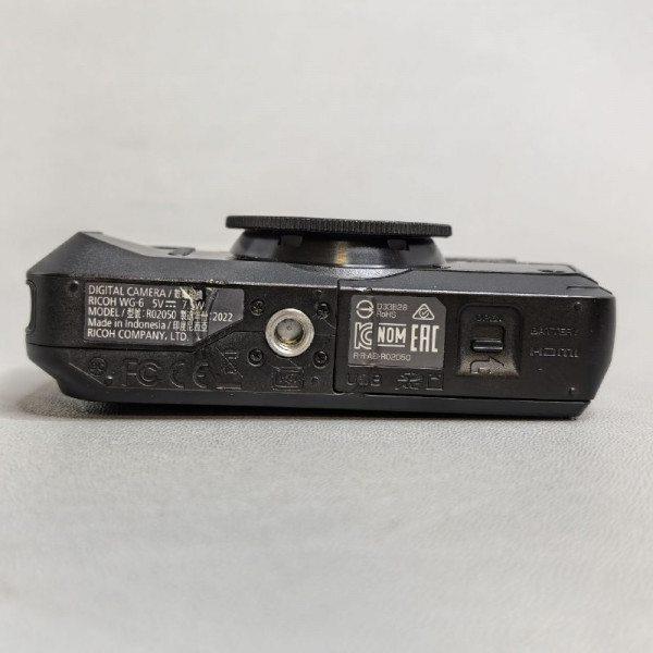 Водонепроницаемый фотоаппарат Ricoh WG-6 GPS черный
