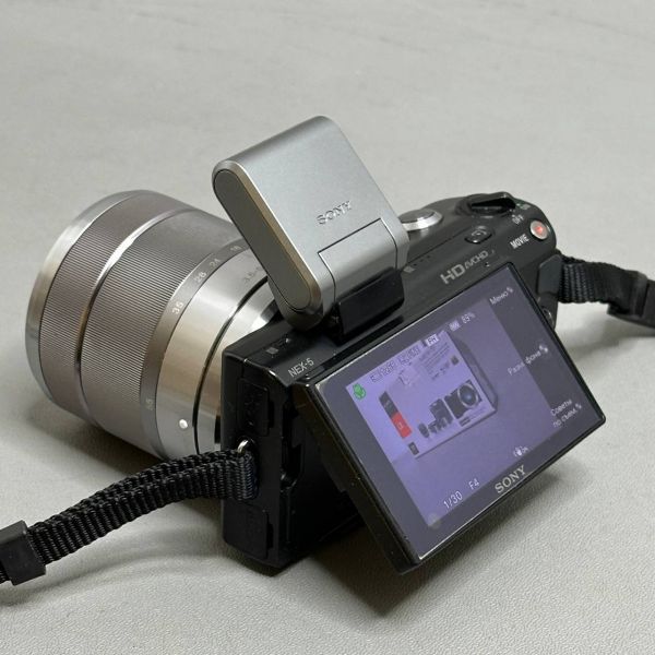 Беззеркальный фотоаппарат Sony Alpha NEX-5D kit 16mm / 18-55mm