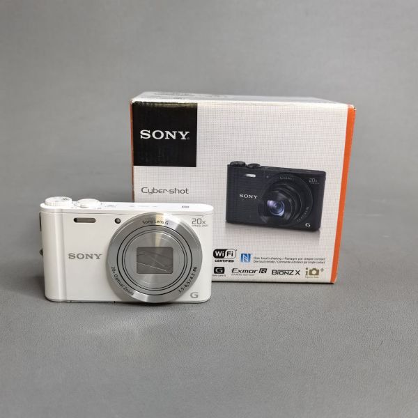 Фотоаппарат Sony Cyber-shot DSC-WX350 белый