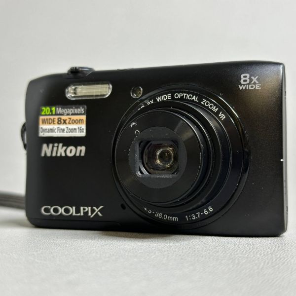 Фотоаппарат Nikon Coolpix S3600 черный